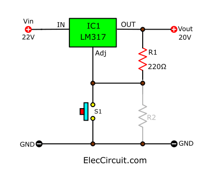 芒果体育如何使用LM317作为开关来打开和关闭电源负载(图4)