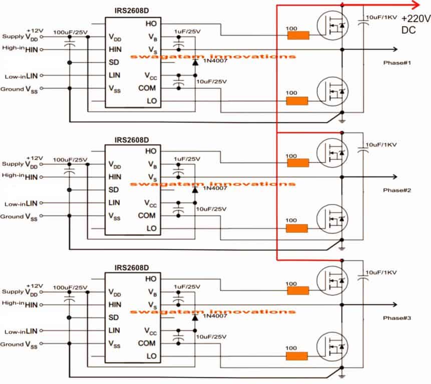 如何制作一个基于Arduino的微处理器3相逆变器电路？芒果体育(图2)